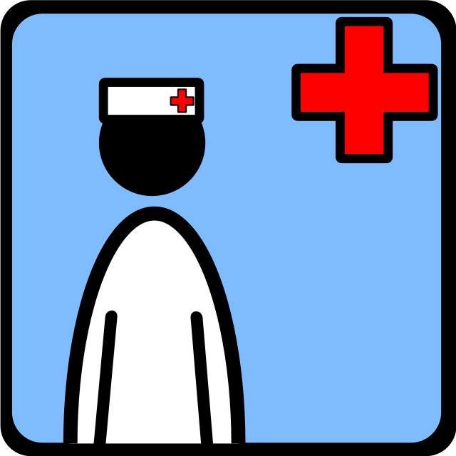 Piktogramm Krankenschwester